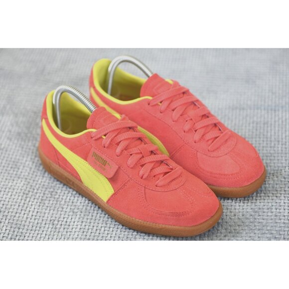 New! Size: 5.5 Women | PUMA Palermo | Color: Salmon/Lime Sheen/Gum | 397643-22 - Picture 7 of 16